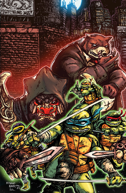Teenage Mutant Ninja Turtles #14 Variant Ri (25) (Eastman & Bishop Full Art) IDW Publishing