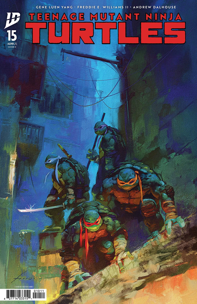 Teenage Mutant Ninja Turtles #15 Variant D (Farro) IDW Publishing