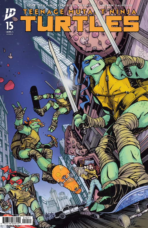 Teenage Mutant Ninja Turtles #15 Variant Ri (50) (Kubert) IDW Publishing