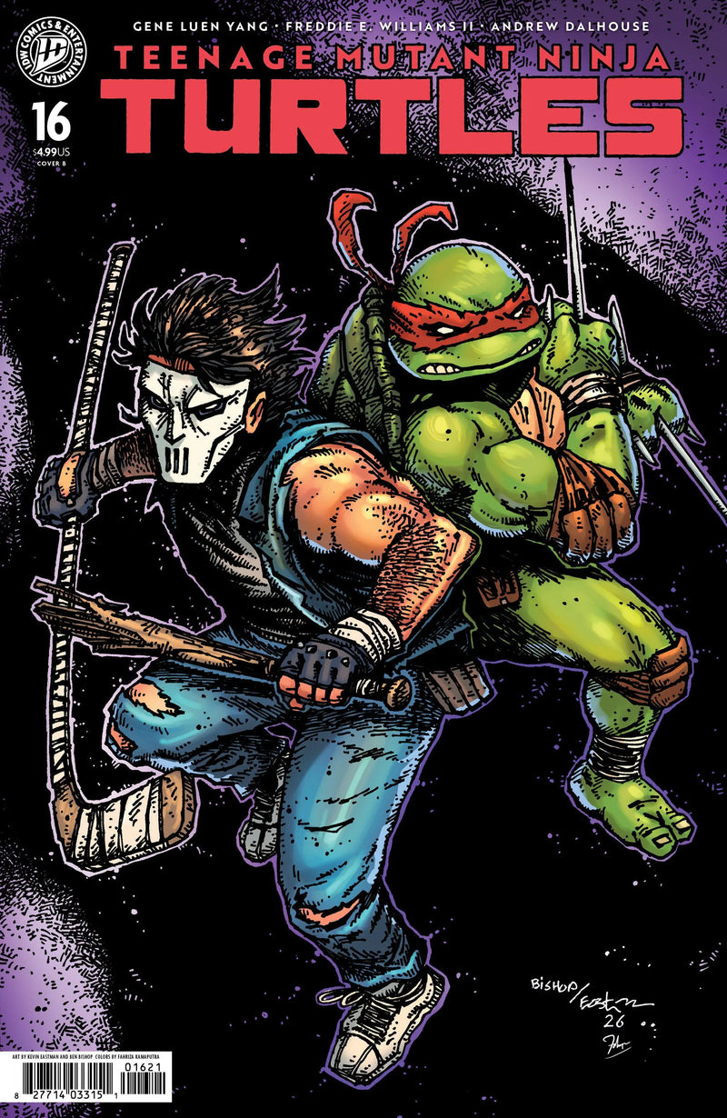 Teenage Mutant Ninja Turtles #16 Variant B (Eastman & Bishop) IDW Publishing
