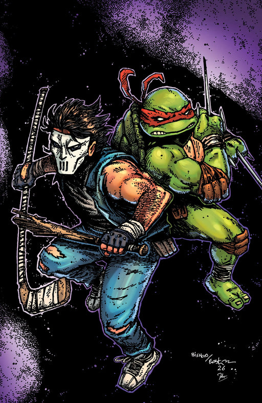 Teenage Mutant Ninja Turtles #16 Variant Ri (25) (Eastman & Bishop Full Art) IDW Publishing