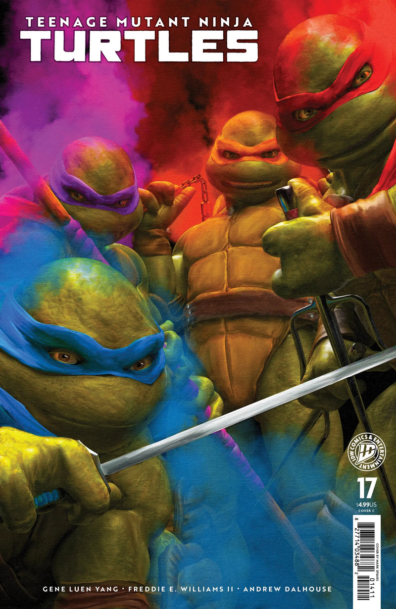 Teenage Mutant Ninja Turtles #17 Variant C (Spears) IDW Publishing
