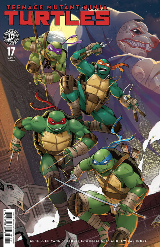 Teenage Mutant Ninja Turtles #17 Variant Ri (25) (Mercer) IDW Publishing