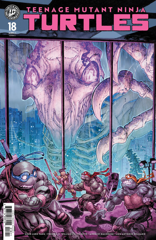 Teenage Mutant Ninja Turtles #18 Cover A (Williams II) IDW Publishing