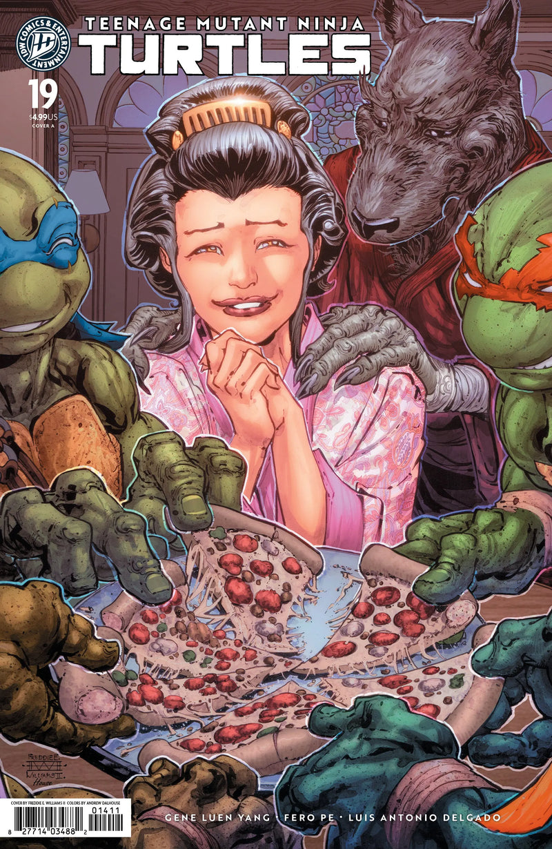 Teenage Mutant Ninja Turtles #19 Cover A (Williams II) IDW Publishing