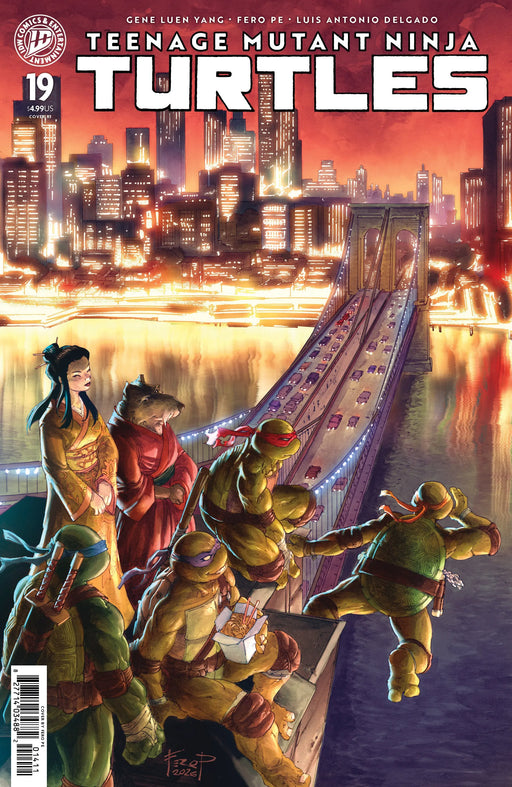 Teenage Mutant Ninja Turtles #19 Variant Ri (25) (Pe) IDW Publishing