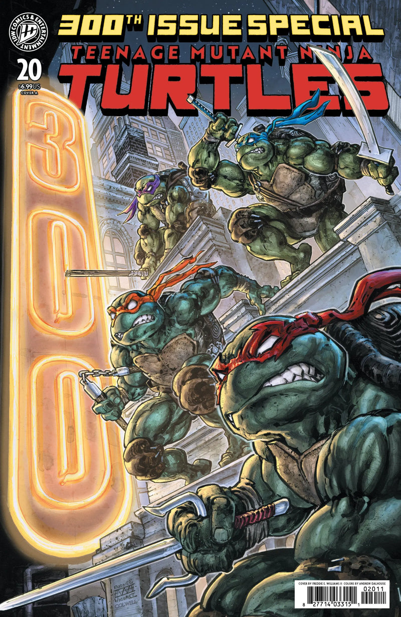 Teenage Mutant Ninja Turtles #20: 300th Issue Special Cover A (Williams II) IDW Publishing