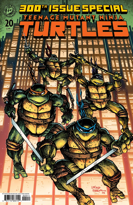 Teenage Mutant Ninja Turtles #20: 300th Issue Special Variant B (Eastman & Laird) IDW Publishing