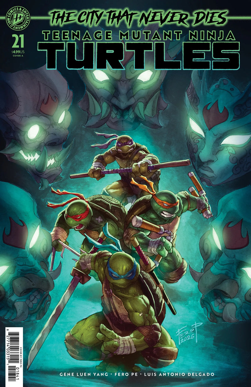 Teenage Mutant Ninja Turtles #21 Cover A (Pe) IDW Publishing