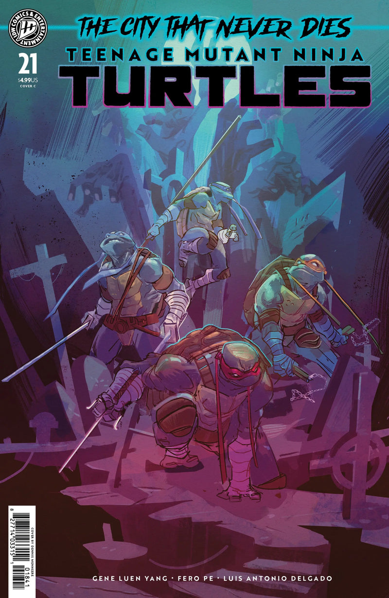 Teenage Mutant Ninja Turtles #21 Variant C (Menheere) IDW Publishing