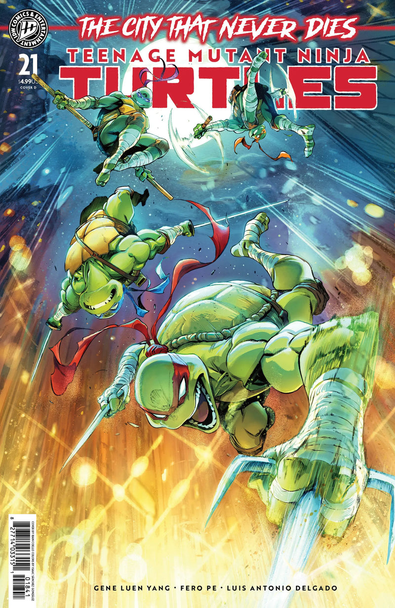 Teenage Mutant Ninja Turtles #21 Variant D (Coello) IDW Publishing