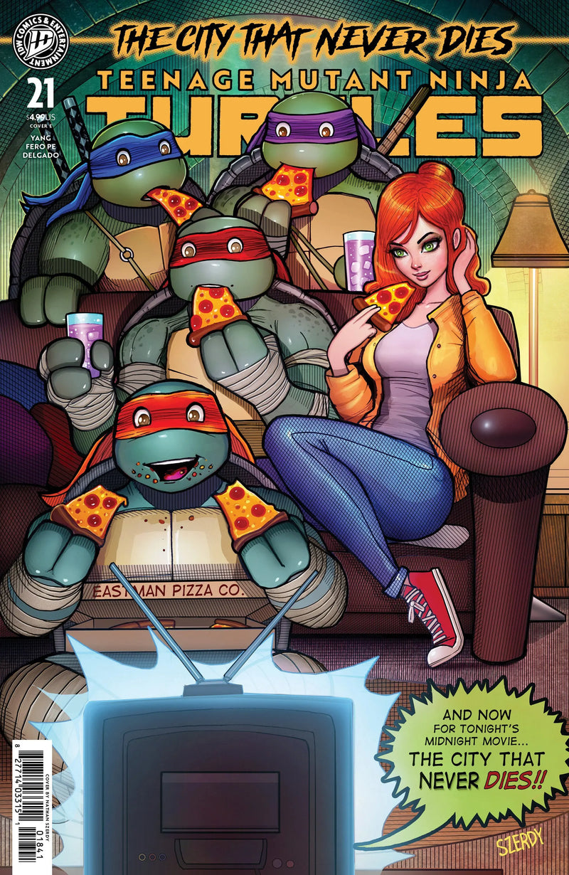 Teenage Mutant Ninja Turtles #21 Variant E (Szerdy) IDW Publishing