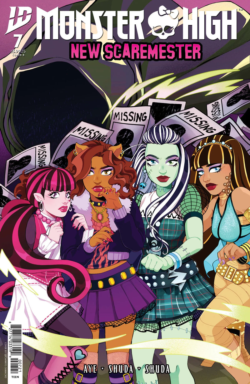 Monster High: New Scaremester #7 Variant B (Camacho) IDW Publishing