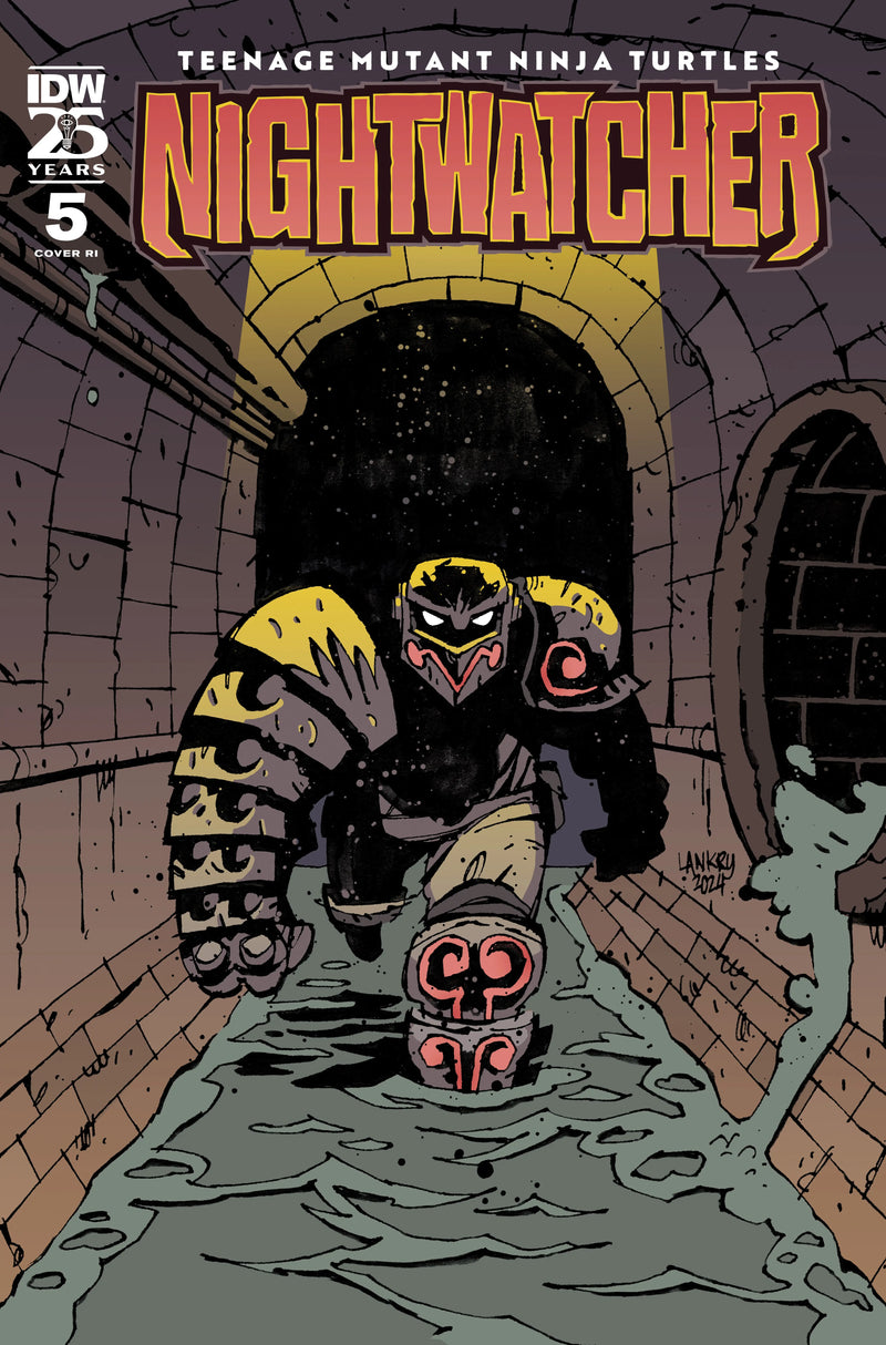 Teenage Mutant Ninja Turtles: Nightwatcher #5 Variant Ri (10) (Lankry) IDW Publishing