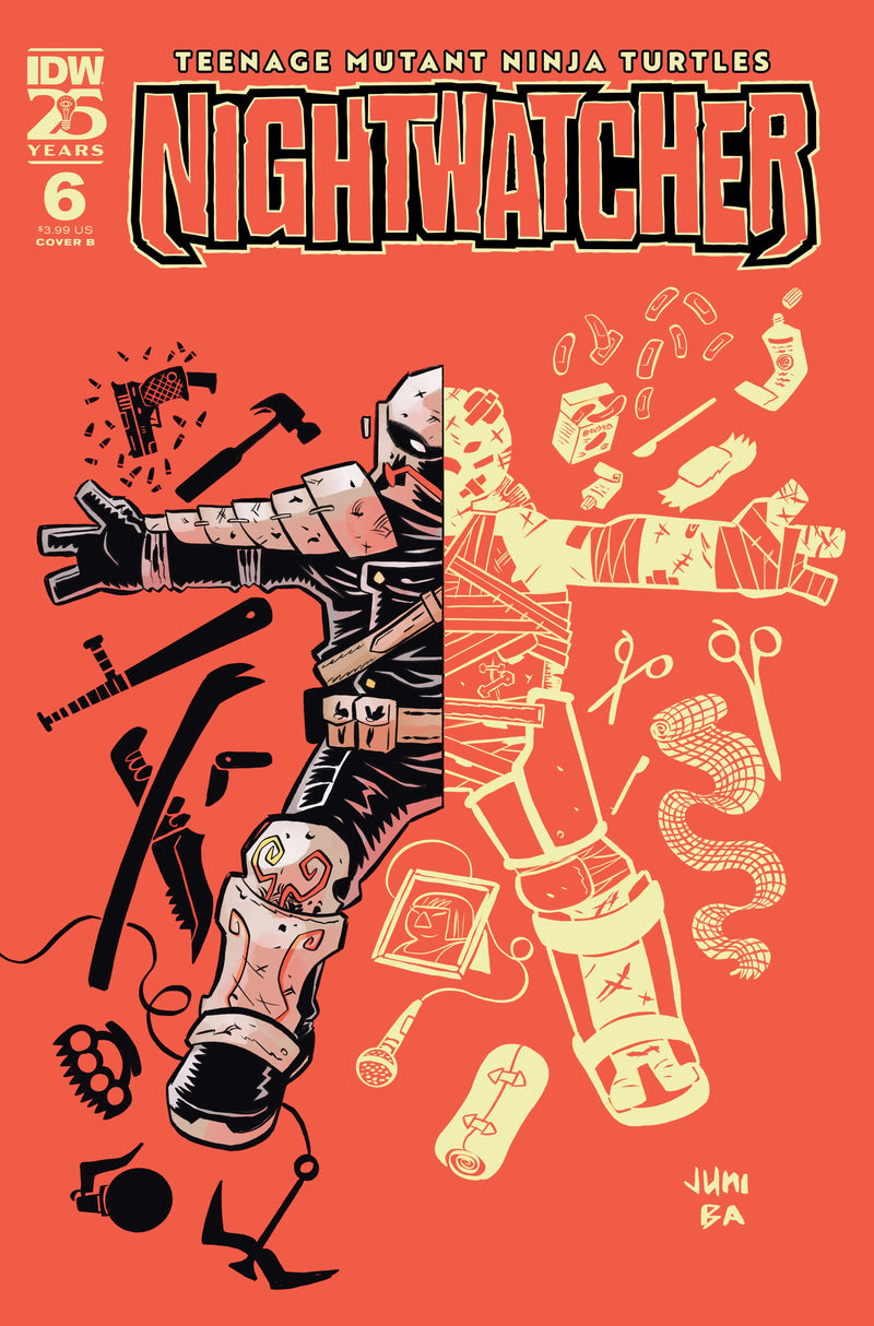 Teenage Mutant Ninja Turtles: Nightwatcher #6 Variant B (Ba) IDW Publishing