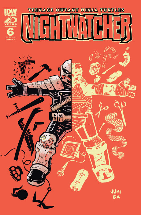 Teenage Mutant Ninja Turtles: Nightwatcher #6 Variant B (Ba) IDW Publishing