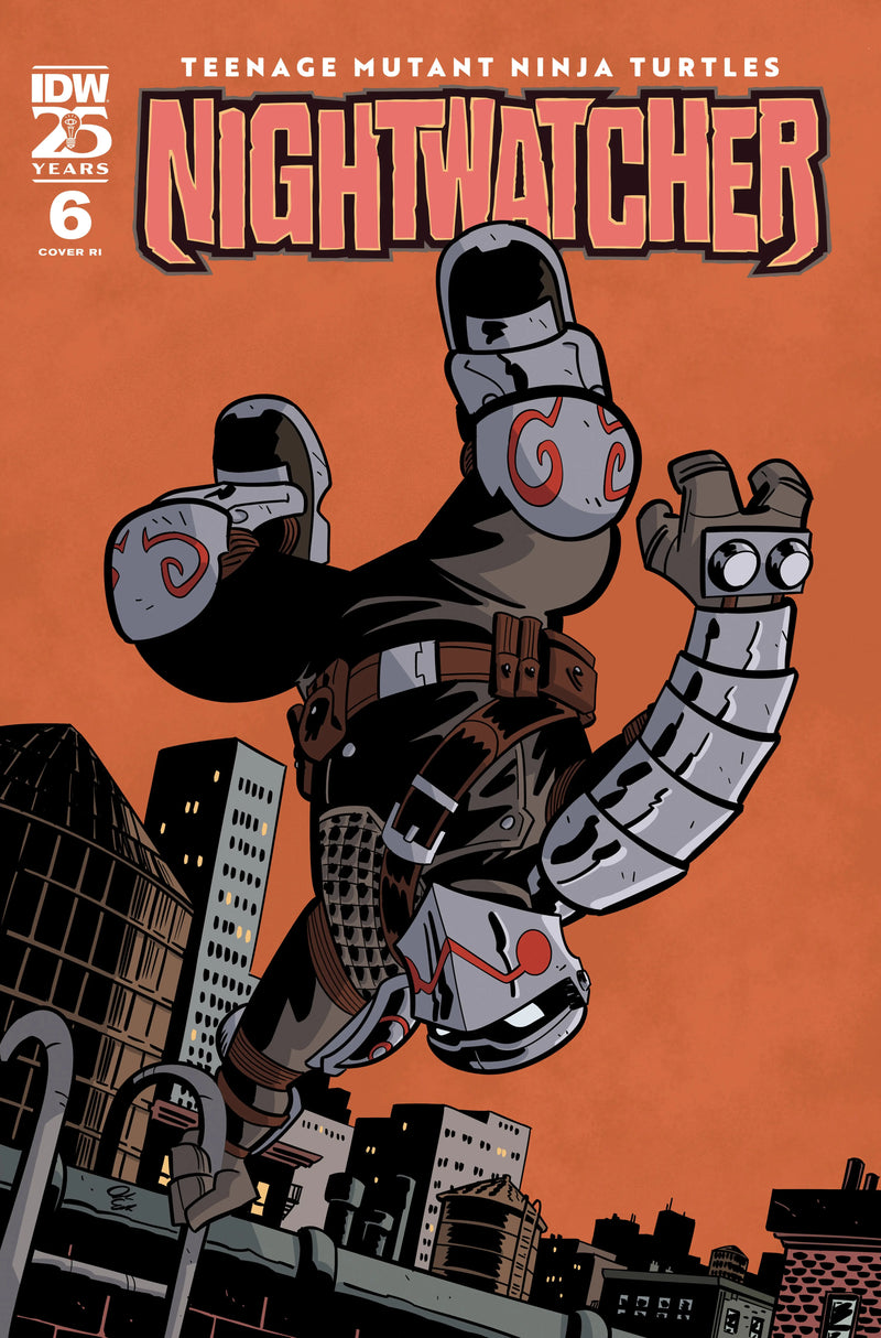 Teenage Mutant Ninja Turtles: Nightwatcher #6 Variant Ri (10) (Edgar) IDW Publishing
