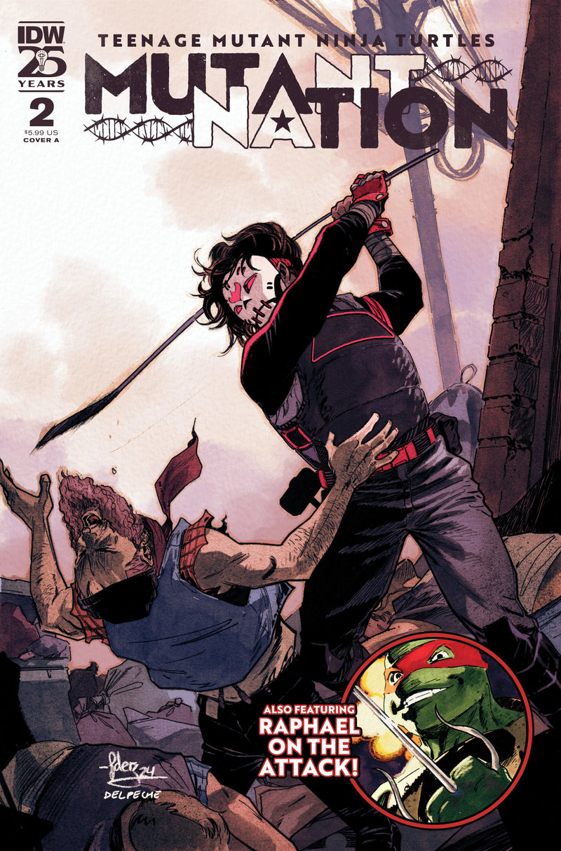 Teenage Mutant Ninja Turtles: Mutant Nation #2 Cover A (Fernandez) IDW Publishing