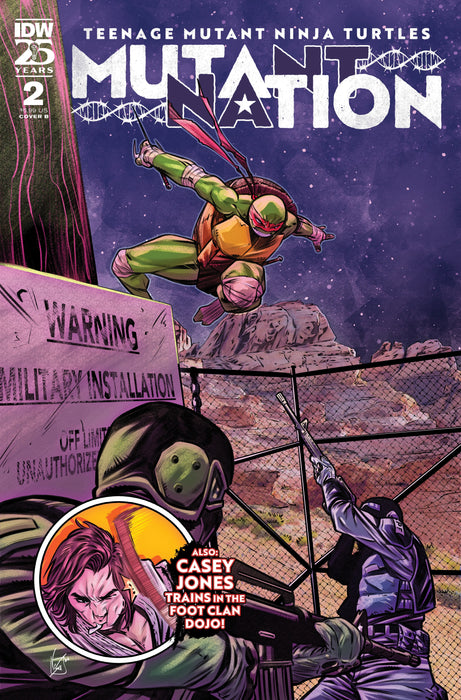 Teenage Mutant Ninja Turtles: Mutant Nation #2 Variant B (Federici) IDW Publishing