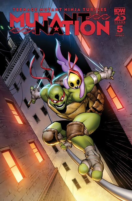 Teenage Mutant Ninja Turtles: Mutant Nation #5 Cover A (Dunbar) IDW Publishing