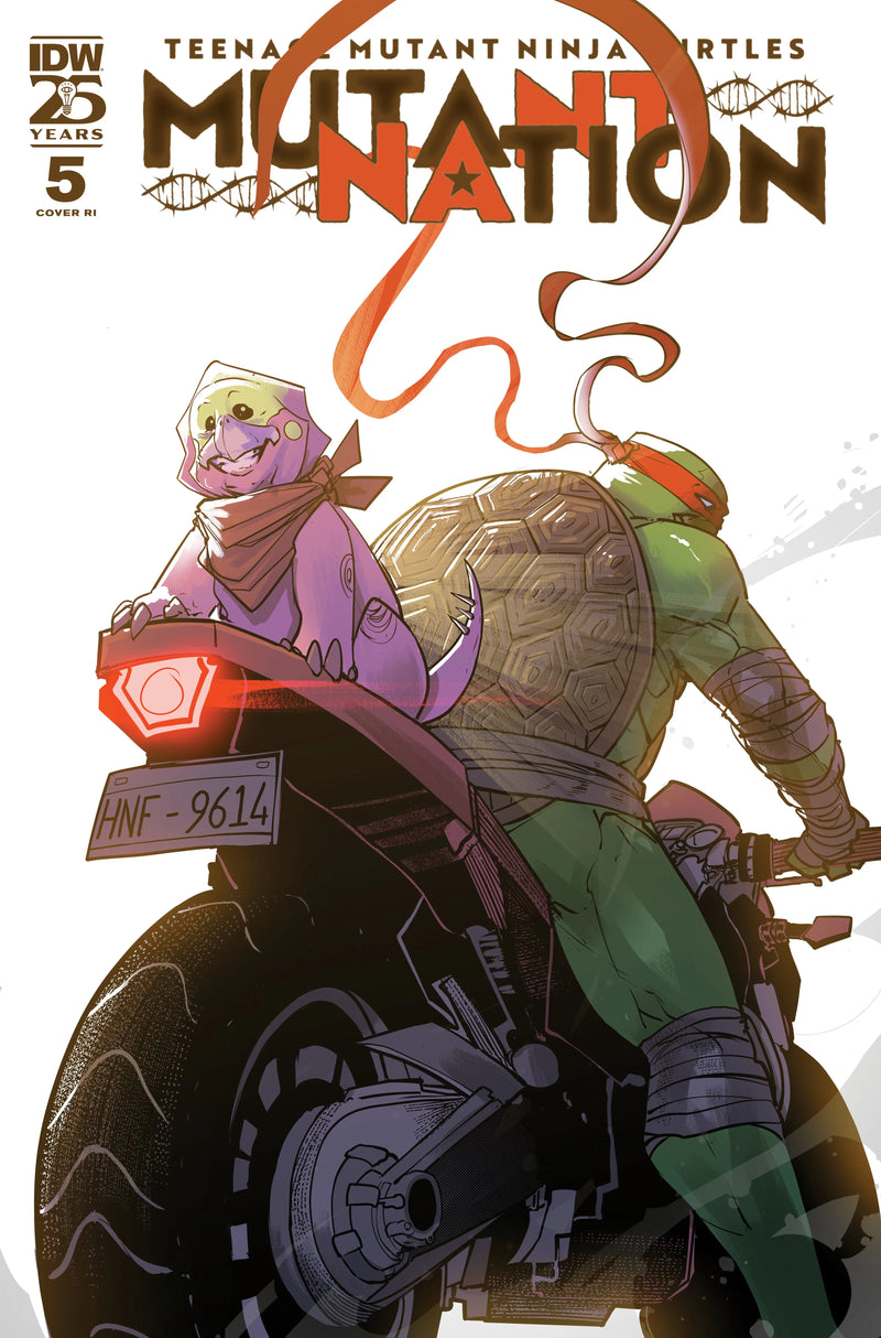 Teenage Mutant Ninja Turtles: Mutant Nation #5 Variant Ri (10) (Cizmesija) IDW Publishing