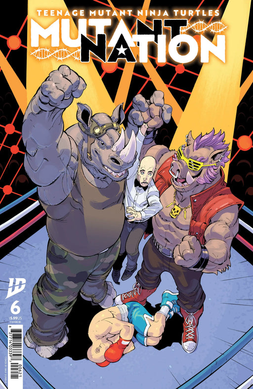 Teenage Mutant Ninja Turtles: Mutant Nation #6 Variant Ri (10) (Dunbar) IDW Publishing