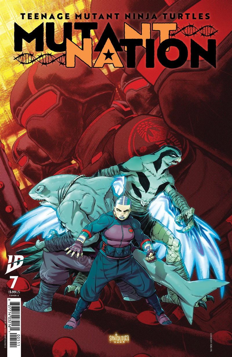 Teenage Mutant Ninja Turtles: Mutant Nation #7 Cover A (Santolouco) IDW Publishing