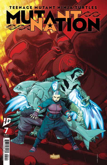 Teenage Mutant Ninja Turtles: Mutant Nation #7 Cover A (Santolouco) IDW Publishing