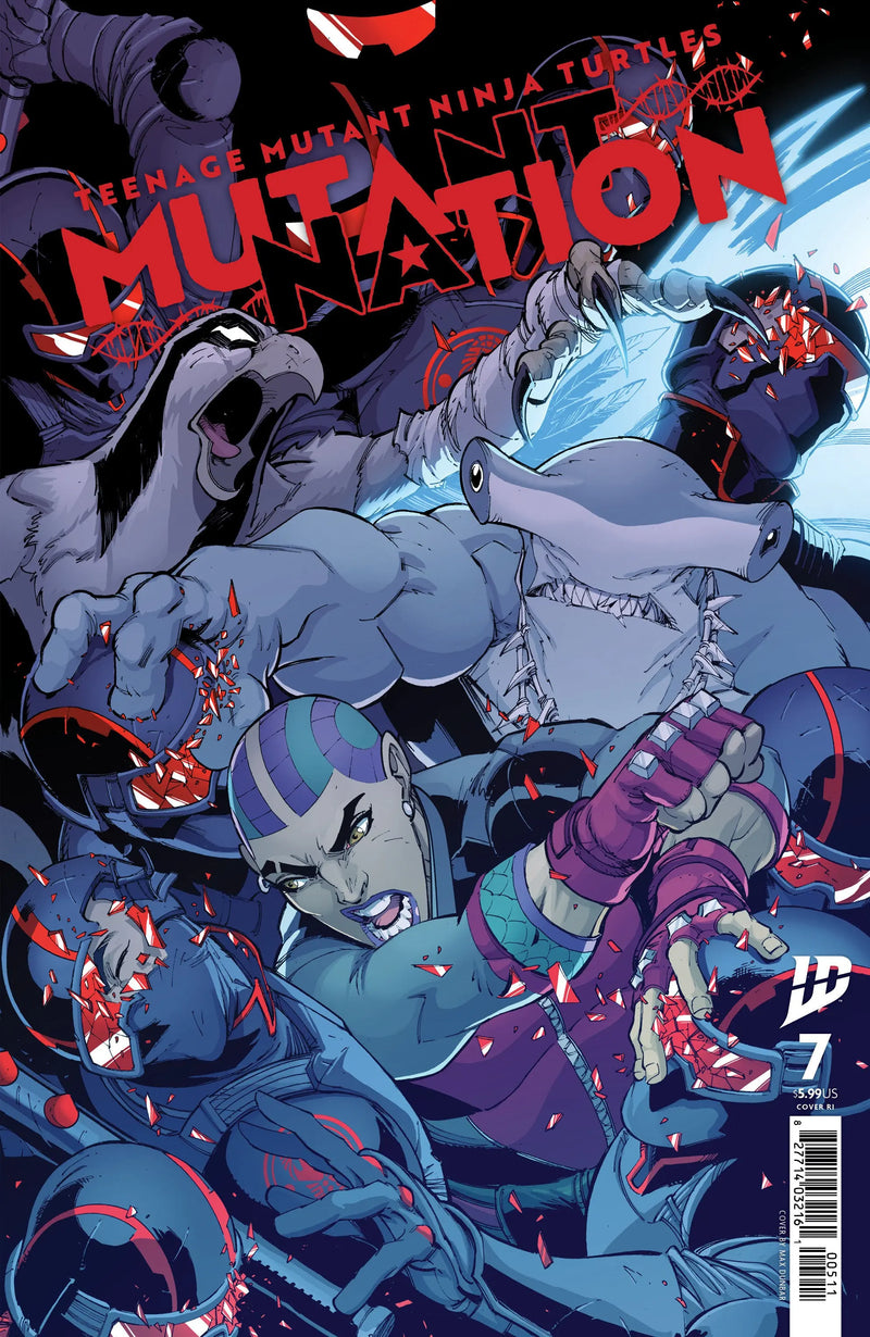 Teenage Mutant Ninja Turtles: Mutant Nation #7 Variant Ri (10) (Dunbar) IDW Publishing
