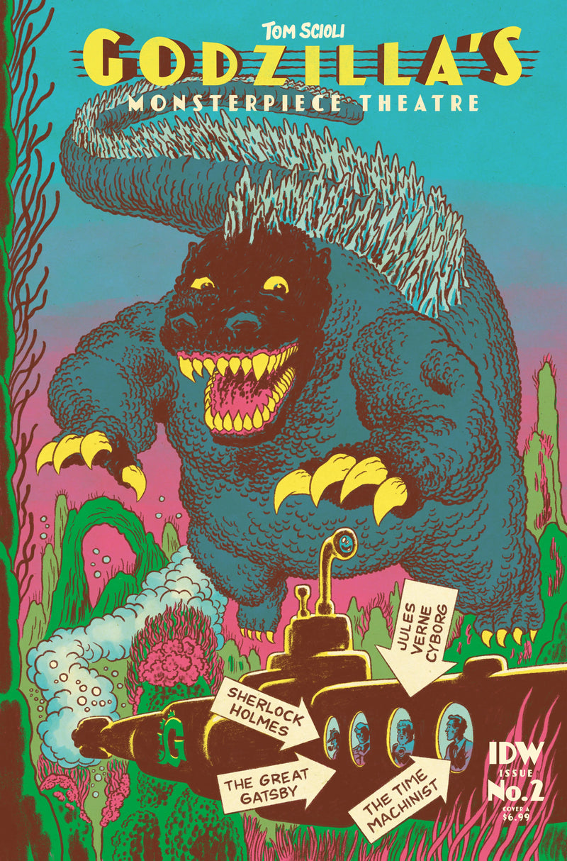 Godzilla’S Monsterpiece Theatre #2 Cover A (Scioli) IDW Publishing