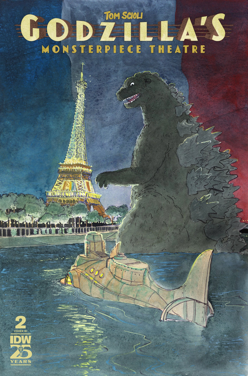 Godzilla’S Monsterpiece Theatre #2 Variant Ri (10) (Horvath) IDW Publishing