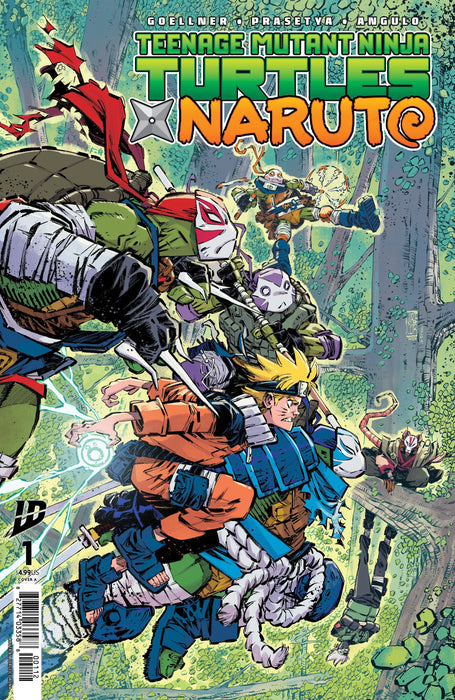 Teenage Mutant Ninja Turtles X Naruto #1 Cover A (Corona) 2nd Print IDW Publishing