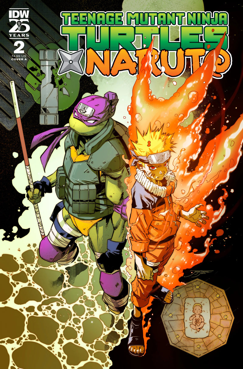 Teenage Mutant Ninja Turtles X Naruto #2 Cover A (JiméNez) IDW Publishing