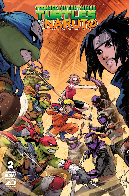 Teenage Mutant Ninja Turtles X Naruto #2 Variant B (Prasetya) IDW Publishing