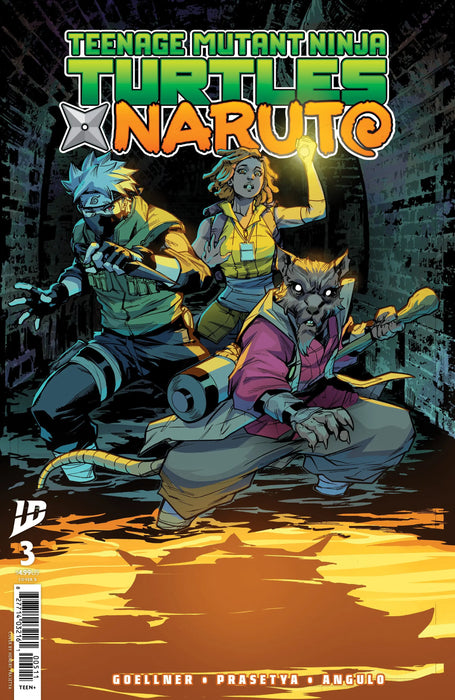 Teenage Mutant Ninja Turtles X Naruto #3 Variant B (Prasetya) IDW Publishing