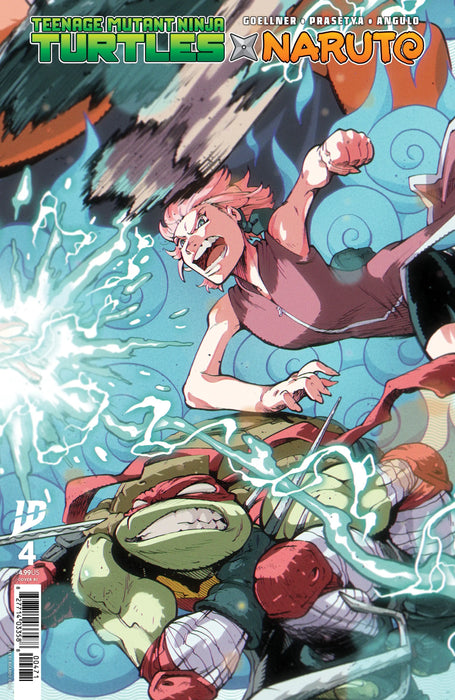 Teenage Mutant Ninja Turtles X Naruto #4 Variant Ri (75) (Ortiz) IDW Publishing