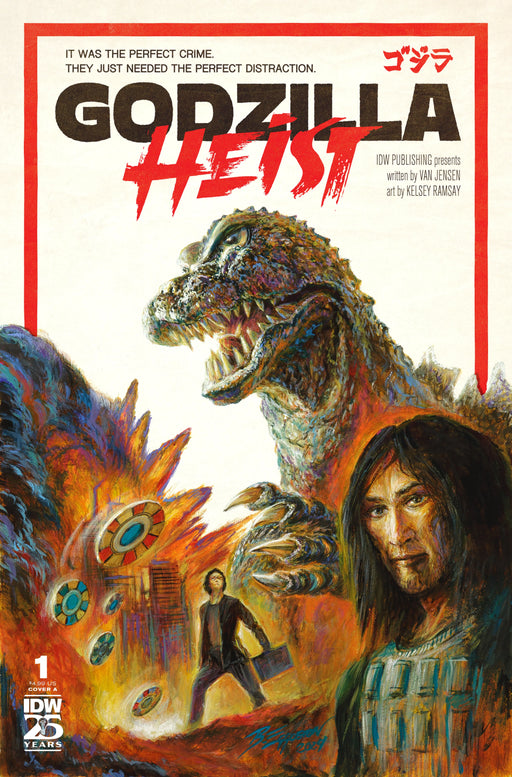 Godzilla: Heist #1 Cover A (Eggleton) IDW Publishing