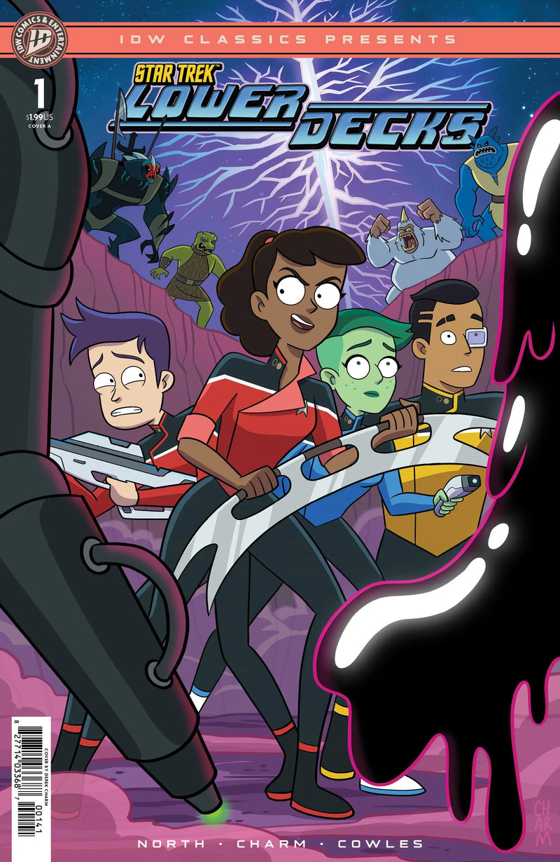 Star Trek: Lower Decks #1: Idw Classics Cover A (Charm) IDW Publishing