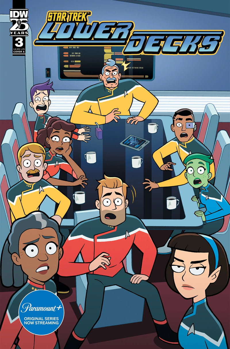 Star Trek: Lower Decks #3 Cover A (Lawrence) IDW Publishing