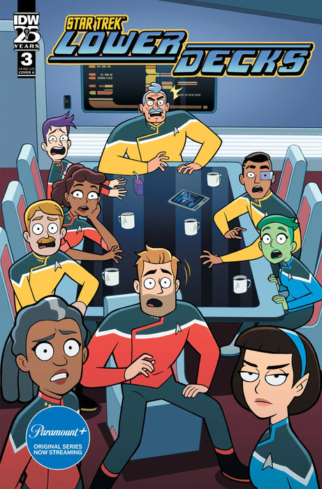Star Trek: Lower Decks #3 Cover A (Lawrence) IDW Publishing
