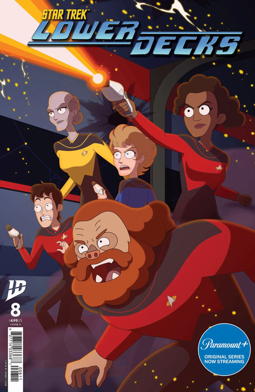 Star Trek: Lower Decks #8 Cover A (Cook) IDW Publishing