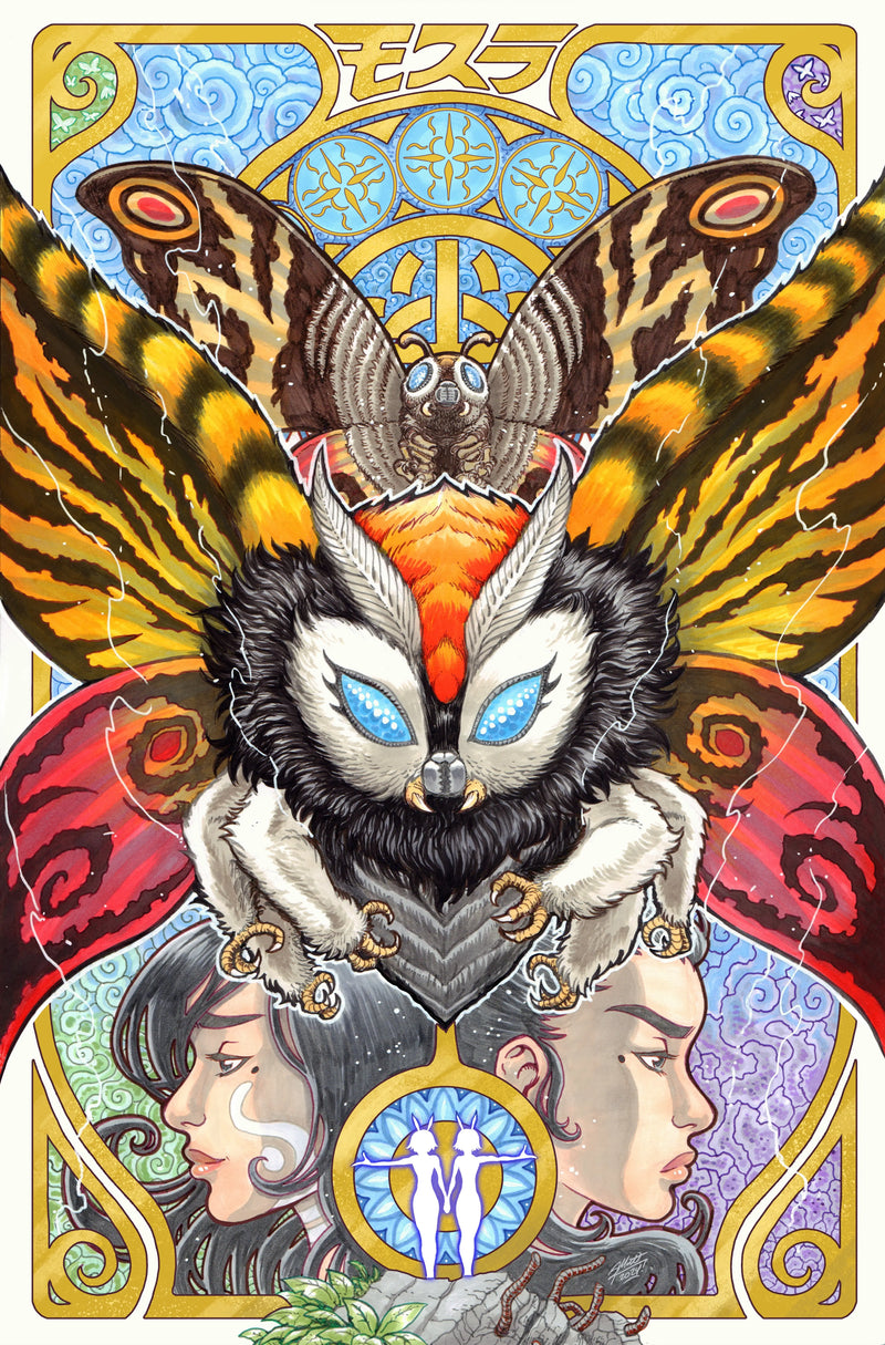Mothra: Queen Of The Monsters #1 Variant Ri (25) (Frank Full Art) IDW Publishing
