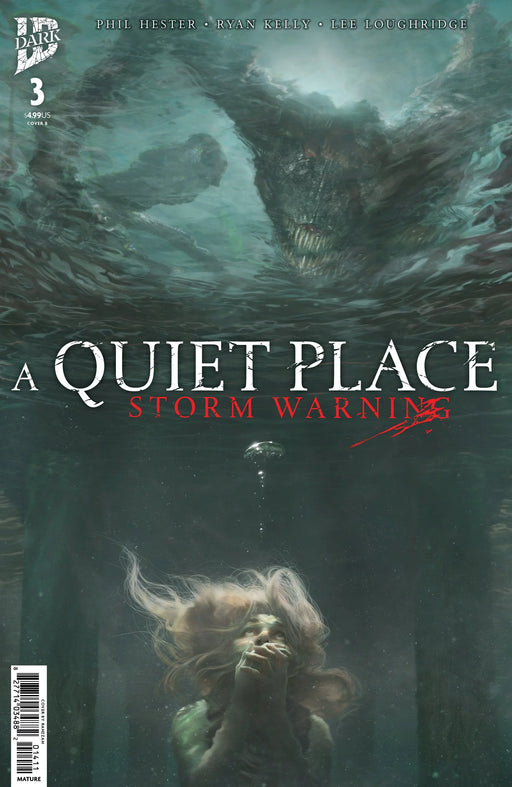 A Quiet Place: Storm Warning #3 Variant B ( Rahzzah) IDW Publishing