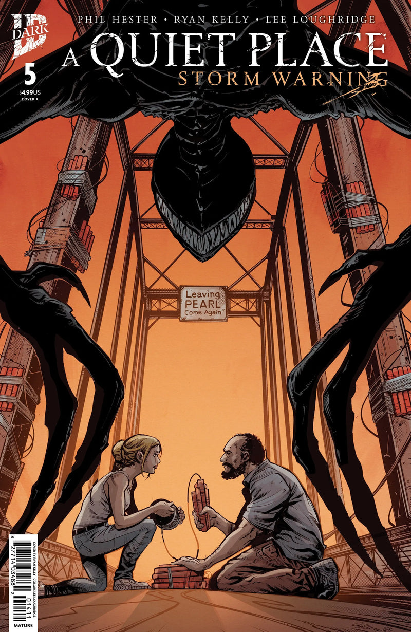 A Quiet Place: Storm Warning #5 Cover A (Kelly) IDW Publishing