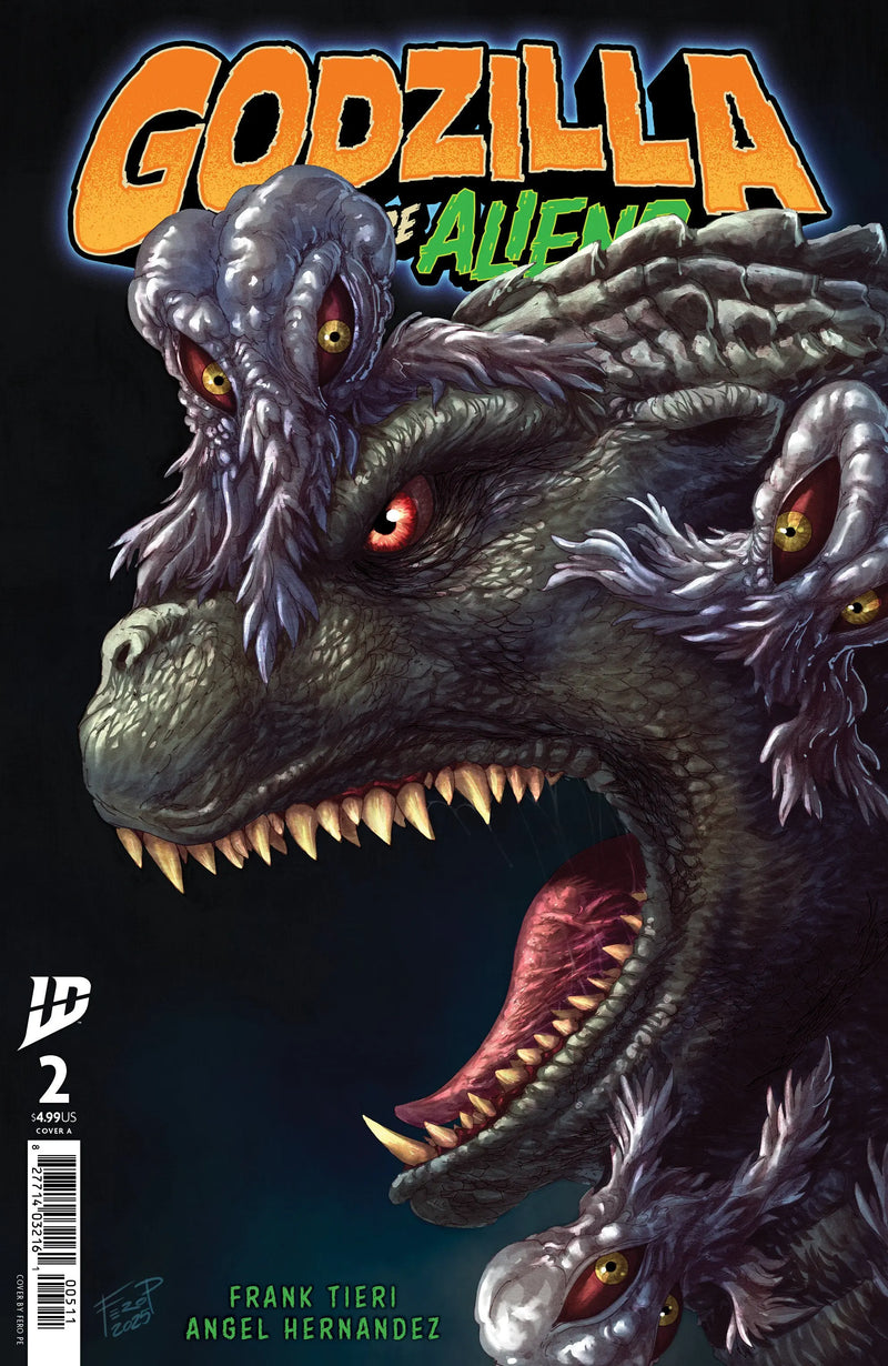 Godzilla: Here There Be Aliens #2 Cover A (Pe) IDW Publishing