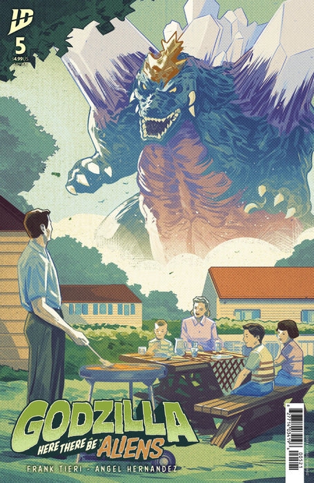 Godzilla: Here There Be Aliens #5 Variant B (Hernandez) IDW Publishing