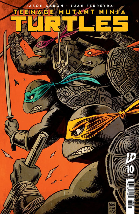 Teenage Mutant Ninja Turtles #10 Variant D (Francavilla) IDW Publishing