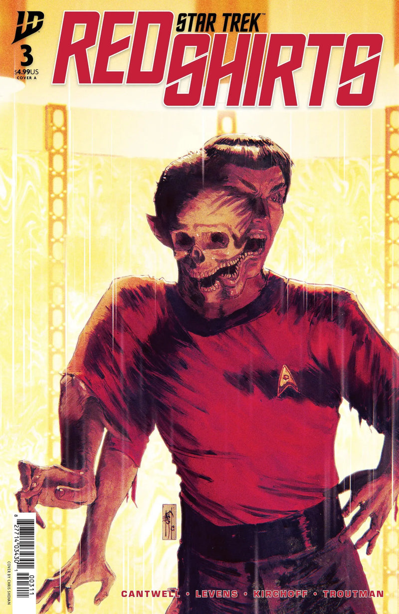 Star Trek: Red Shirts #3 Cover A (Shehan) IDW Publishing