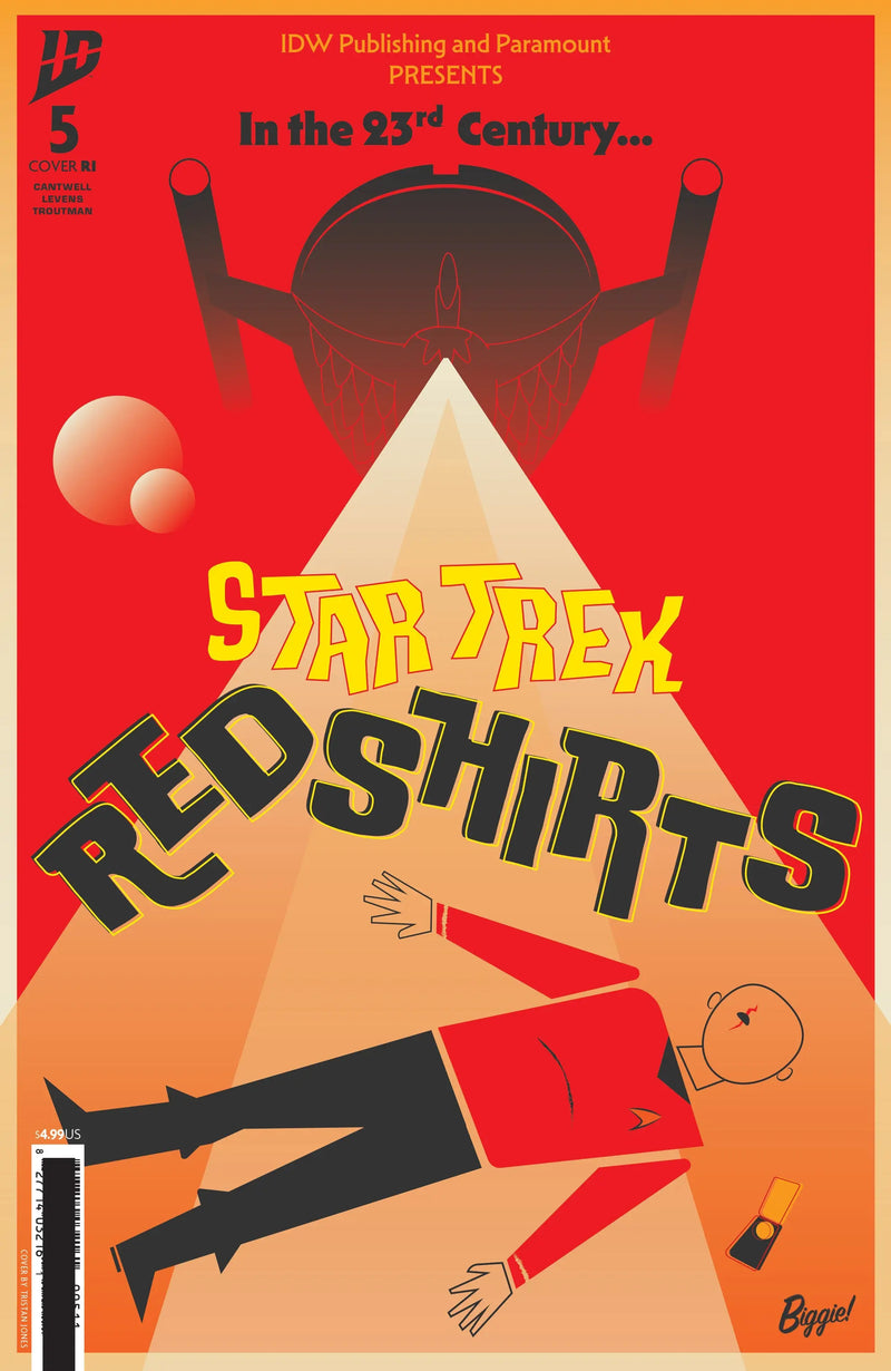 Star Trek: Red Shirts #5 Variant Ri (10) (Biggie) IDW Publishing
