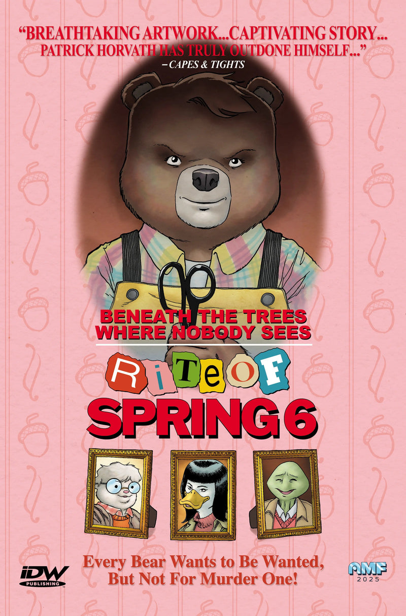 Beneath The Trees Where Nobody Sees: Rite Of Spring #6 Variant B (Fleecs Movie Homage Cover) IDW Publishing